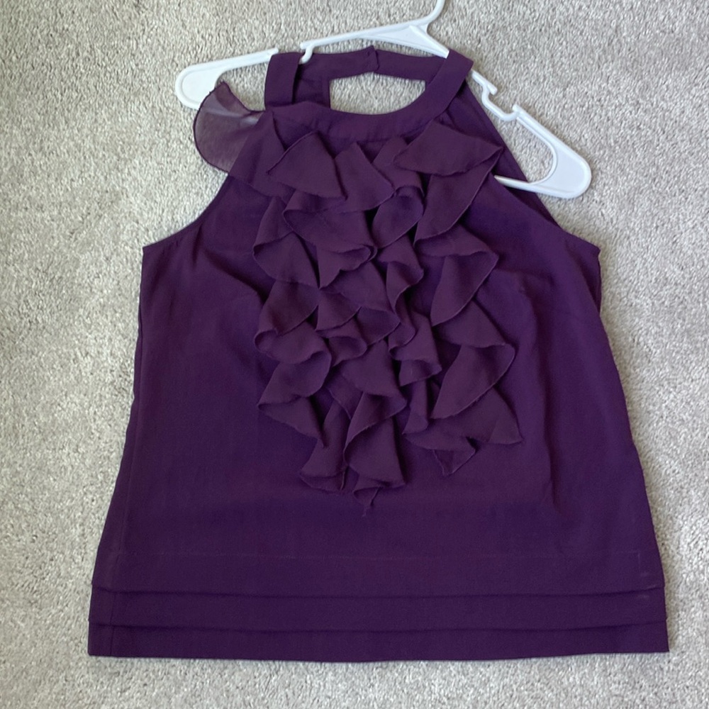 Kenar purple blouse Sz S